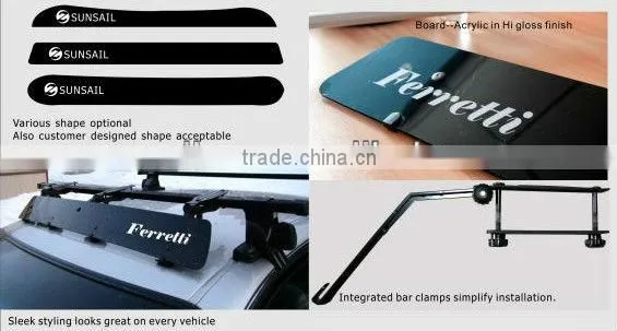 Car Roof top fins, 4X4 fins and car roof fins