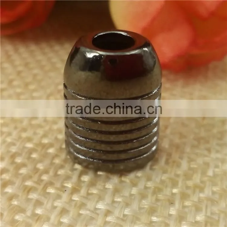 fashion metal cord end cord ends for wholesale