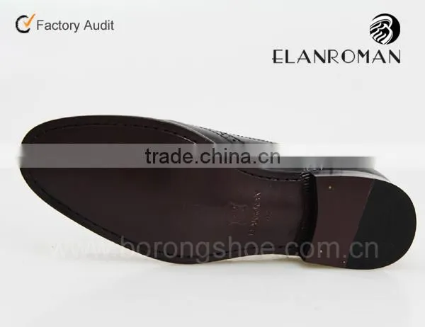 Cool fashion man shoe first cow leather