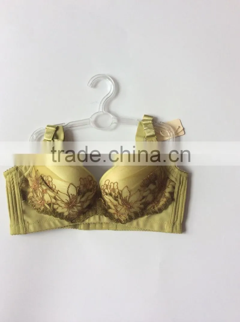 Jasmine Flower Green Lace 1/2 Cup Bra