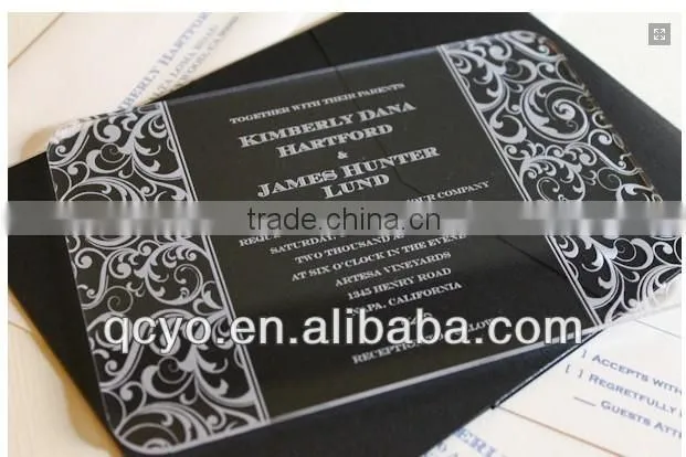 chinese wedding invitation card
