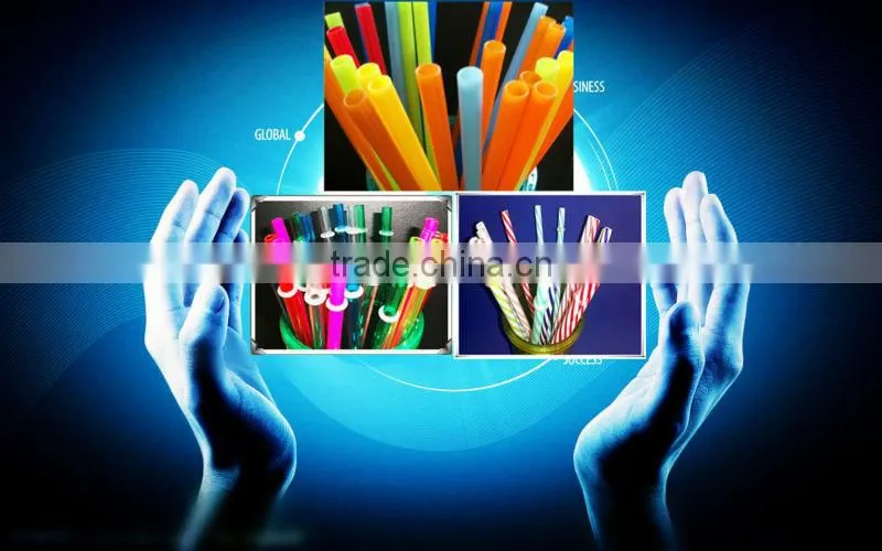 PP double color food-grade straws