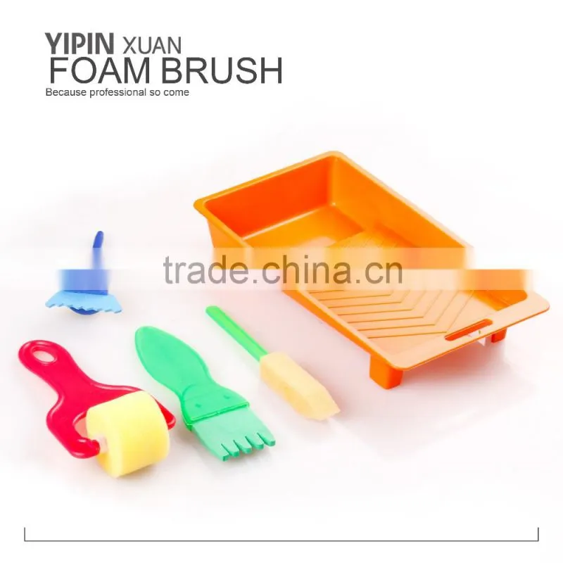 Children DIY Sponge Brush Set