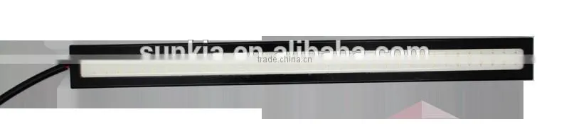 Universal Fit for any car any brand 17cm cob led light bar cob led drl daytime running light