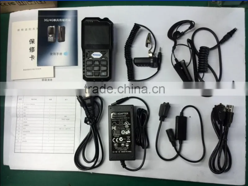 GPS 3G 4G Police Body Worn Portable DVR Wearable DVR with Wi-Fi camera