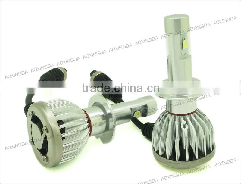 10000LM Ultra bright 6500K ultra bright car LED headlight H7