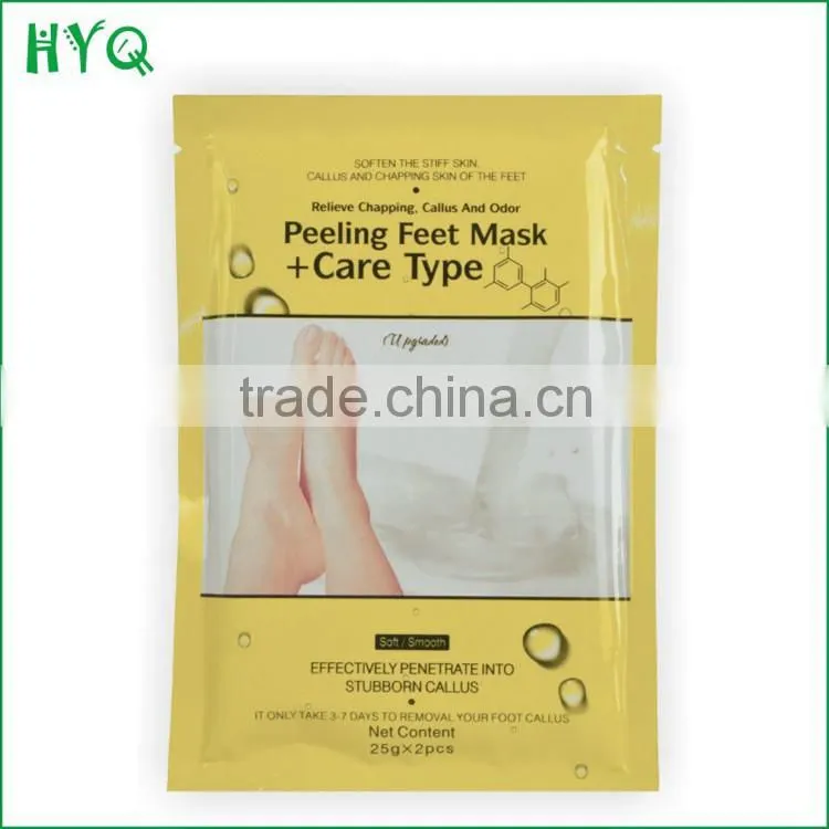 Remove Dead foot peeling mask AFY 24K gold Revitalizing Exfoliazting Softening foot mask