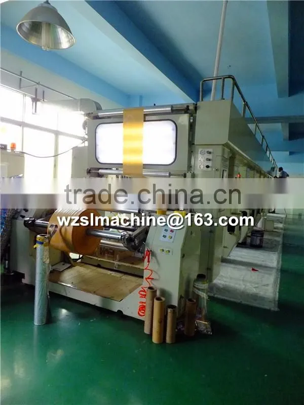 High Speed Computerized Color Register Rotogravure Printing machine