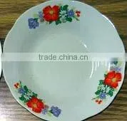 10.5"cheap ceramic dinner plate porcelain dinner plate