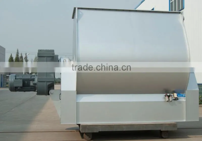 single shaft paddle mixer mixing equipment