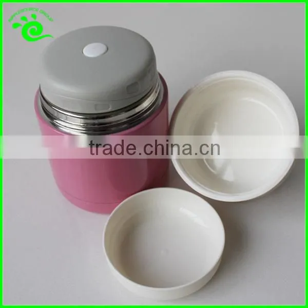 Stainless Steel Food Storage Container With Screw Lid
