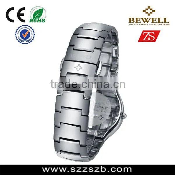 Sapphire tungsten steel quartz water resistant business watch