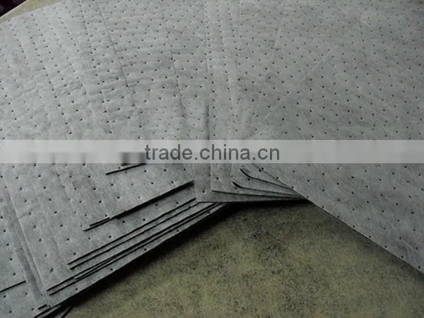 100%PP Grey Universal Oil Absorbent Pads