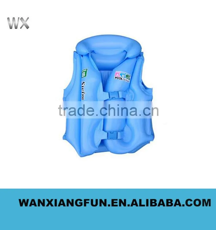 Wholesals Promotional Water floating inflatable life vest for children and adult