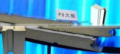 Polyurethane sandwich panel production line