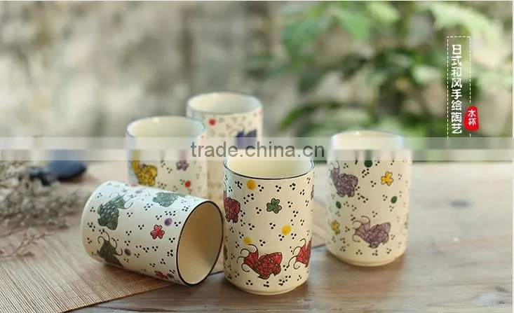Japanese And Wind Beautifully Hand-Painted Ceramic Cup C02