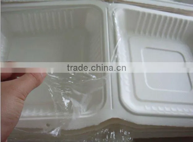 PLA lined clamshell