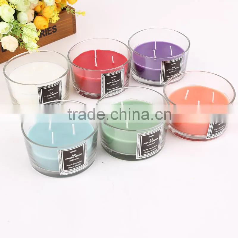 Glass Jar Candle With 3 Wicks Nancy whatsapp:0086 15097479316