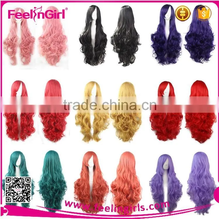 Costplay wigs crazy color wigs for party