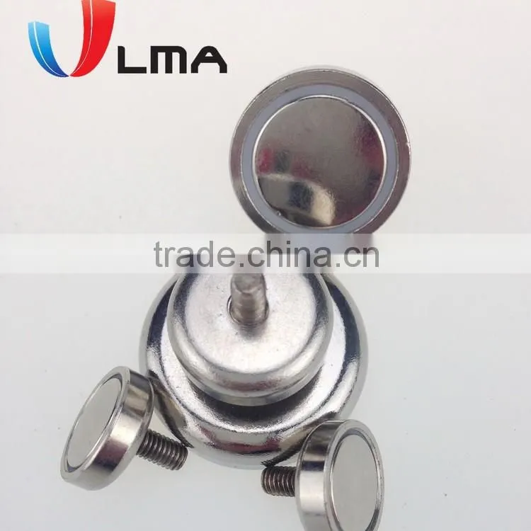 LMA Neodymium Magnet Pot, Permanent NeFeB Pot Magnet