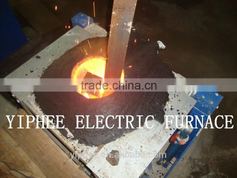 300kg capacity iron fast melting induction furnace