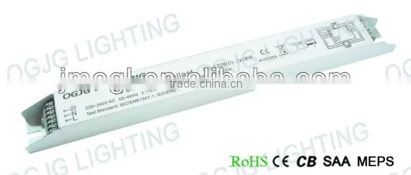 standard electronic hid ballast for t5 t8 single twin lamp lighting ballast