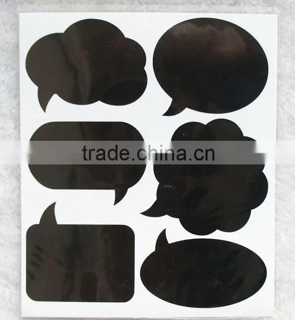 Wholesale Hot selling New kitchen decorative chalkboard stickerremovable chalkboard sticker