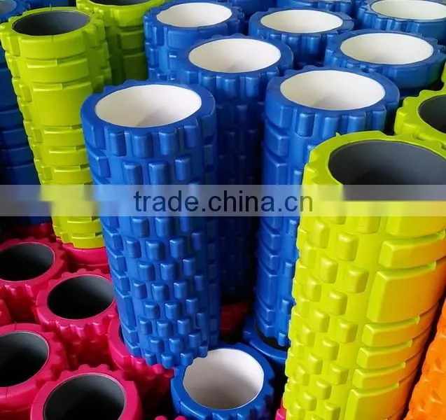 60x14cm Best foam roll stretches/ Massage Roller / EVA Point fitness gear foam roller yoga