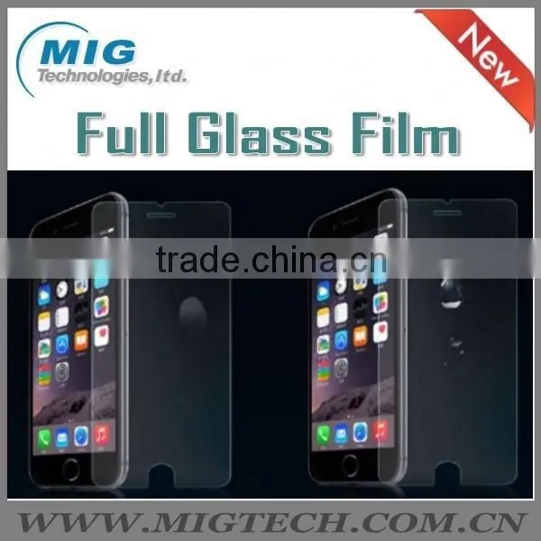 0.3mm Full Tempered Glass screen protector for iphone6 or for iphone6 plus , for iphone 6 glass screen protector