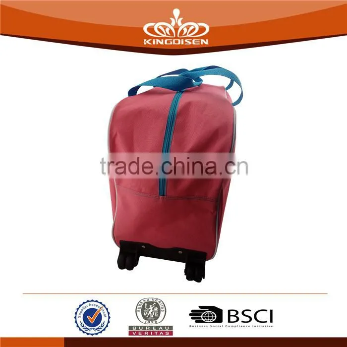 fashion pink travel bag for traveling