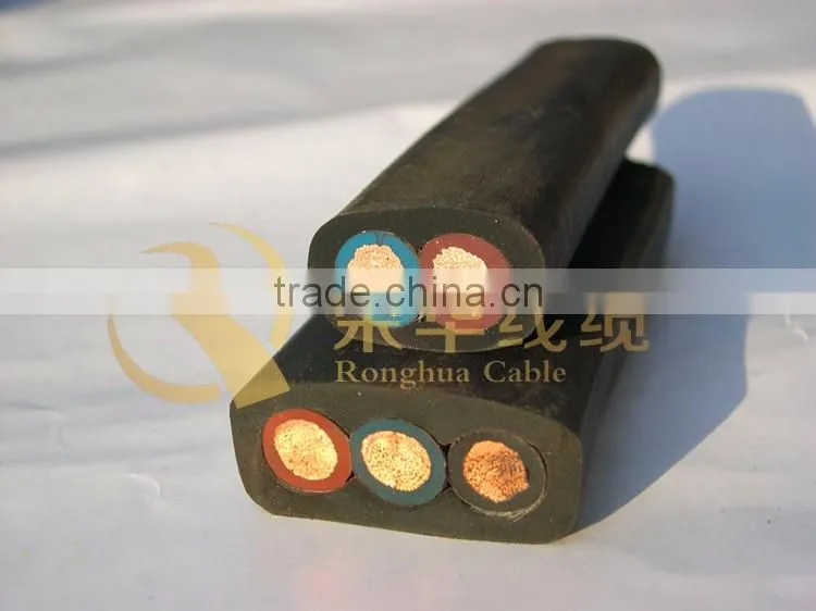 Electrical Submersible Pump Power Rubber Insulated Cable