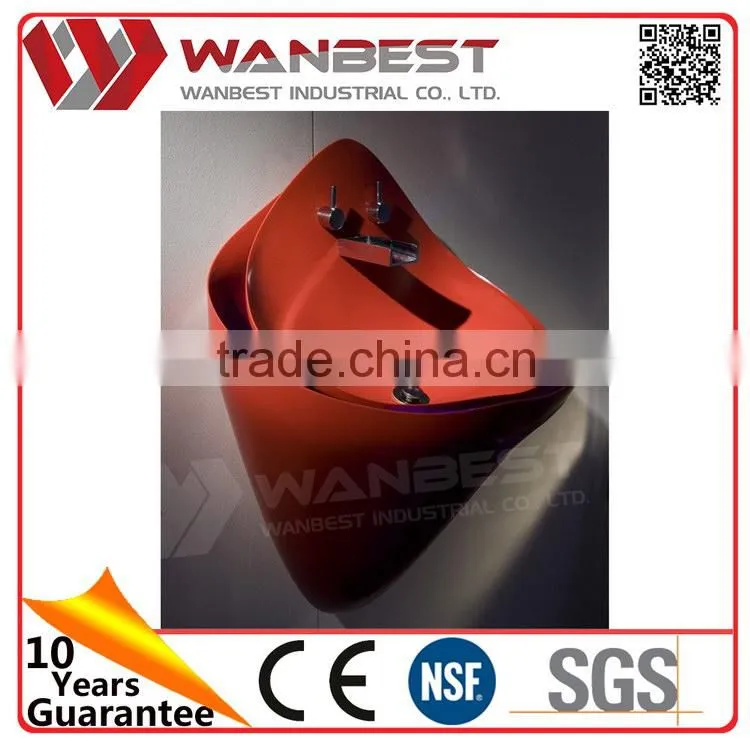 China good supplier best quality artificial marble wall-hung wash basins