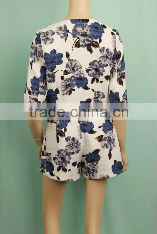 2016 A/W ladies blue suit pant coat two pieces suits new design ladies suit