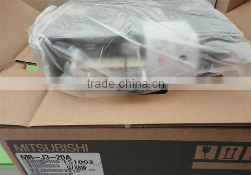 Original MR-J3-20A 1/3 phase AC220V 200w mitsubishi servo motor drive
