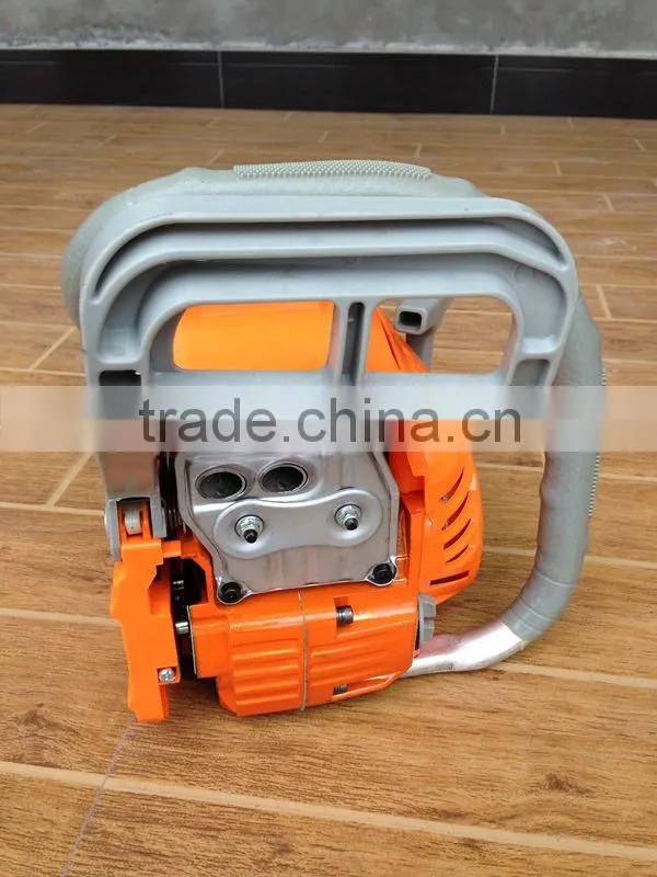 52cc orange and gray color gasoline chain saw 5200,oil chain saw