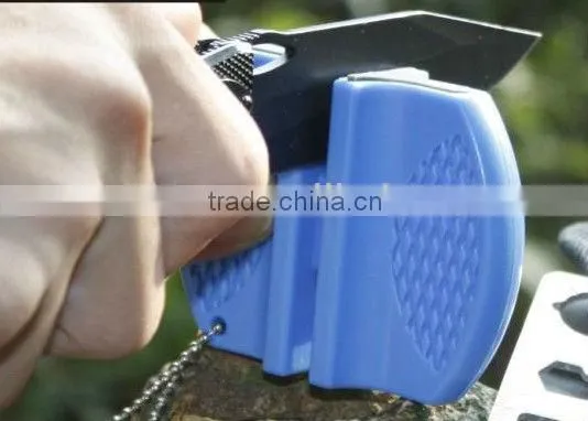 US Hot Selling Pocket knife sharpener, Double Level