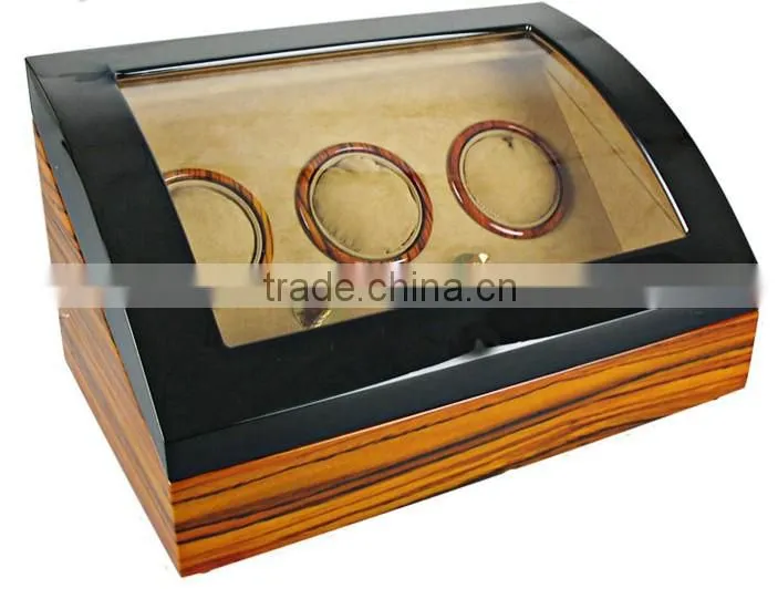 Beautiful design custom printing wooden watch winder box