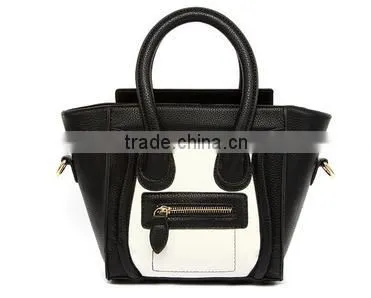 Popular Western Style Ladies PU Leather Bags Handbag OEM Women's Tote Hand Bag Wholesale