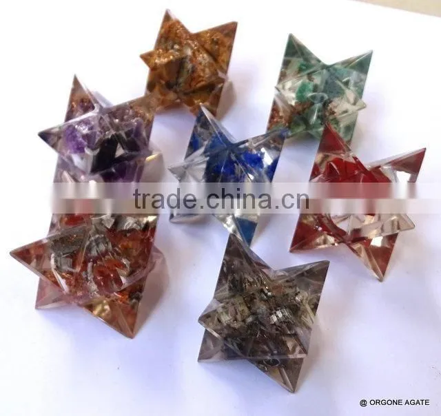 Wholesale Chakra Merkaba Sets : Orgone-Orgonite Agate