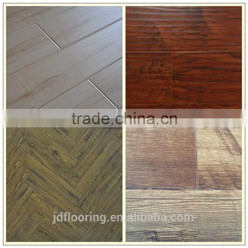 High quality laminated flooring packed with pallet export laminated flooring