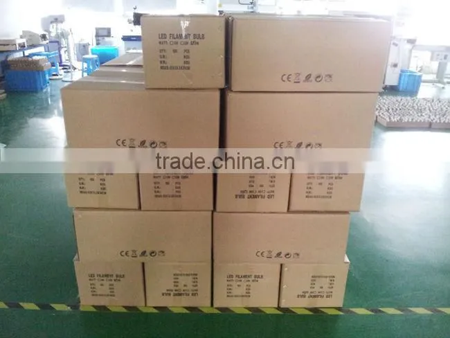 Dimmable filament led bulb,2W 4W 6W led filament lamp, dimmable led bulb filament