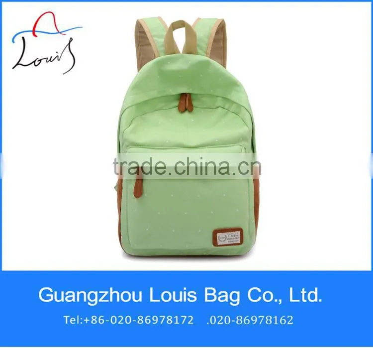 2015 teenage girls school backpack