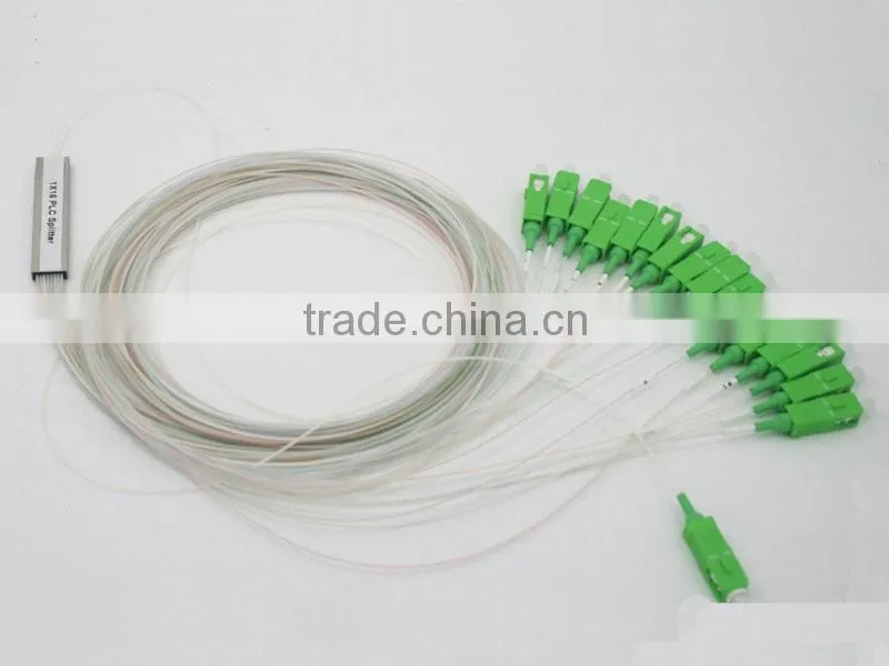 SC/APC 1x16 plc splitter single mode 0.9mm 1.5M