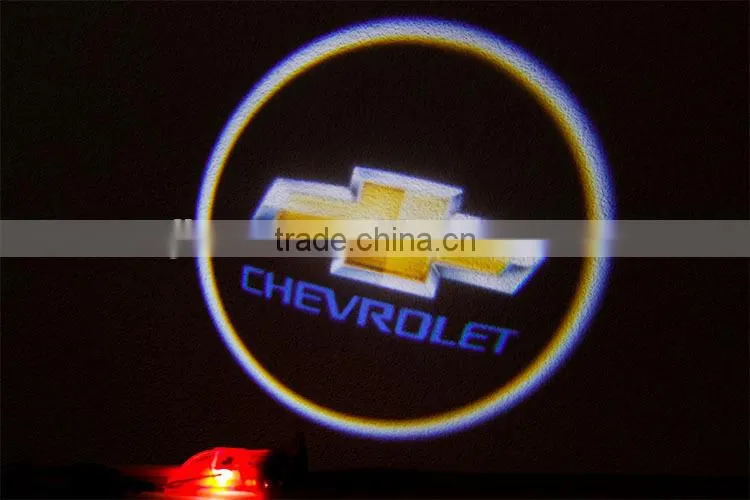 12V Car Logo Light 5W Dedicate LED Car Door Logo Lamp Light Ghost Shadow Lights For Chevrolet