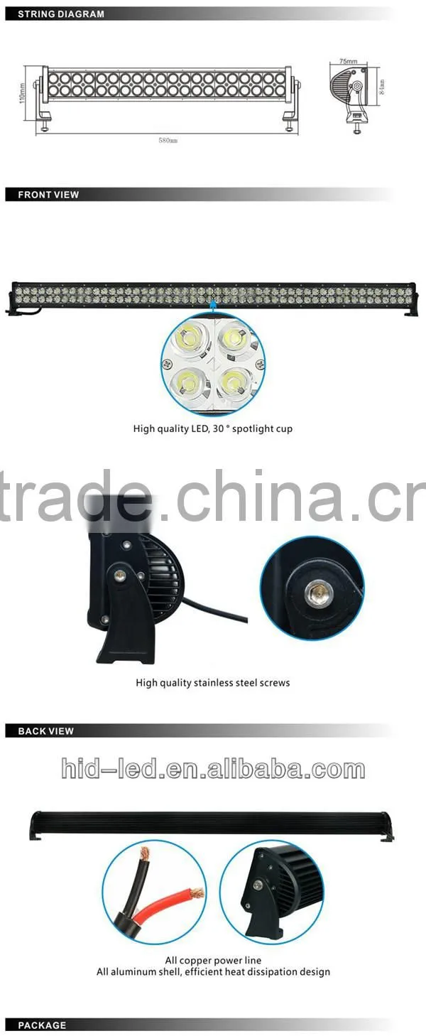 2014 latest top quality good quality 4x4 offroad truck cree led work light bar