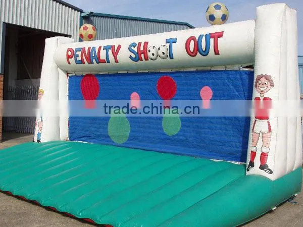 inflatable penalty shoot out,inflatable penalty kick, soccer goal inflatable game