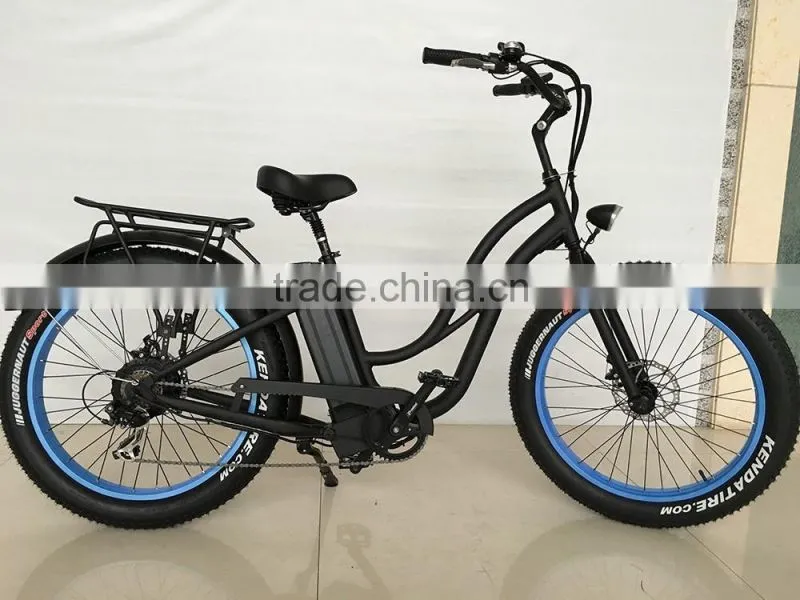 rear bafang drive romai electric bicycle lady hummer cruiser china