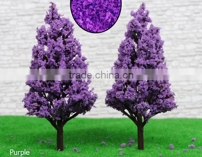 scale plastic model tree in building materials HO 3d models