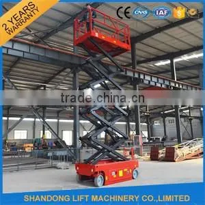 Mobile Adjustable Scissor Suspended Electric Scaffolds Platform