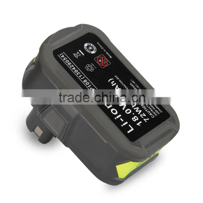 4.0AH One Plus P108 18V Lithium Battery for Ryobi P104 P105 P102 P103 ryobi power tools P107